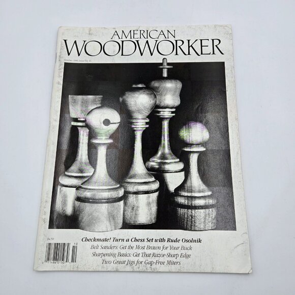 American Woodworker Magazine May June July August 1989 October 1990 August 1991 - Picture 2 of 11